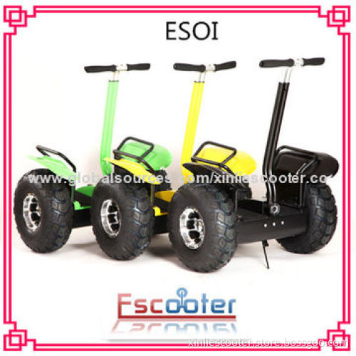 2-wheel Balance Cross-country Vehicle Electric Mobility Scooter with Optional GPS Tracking
